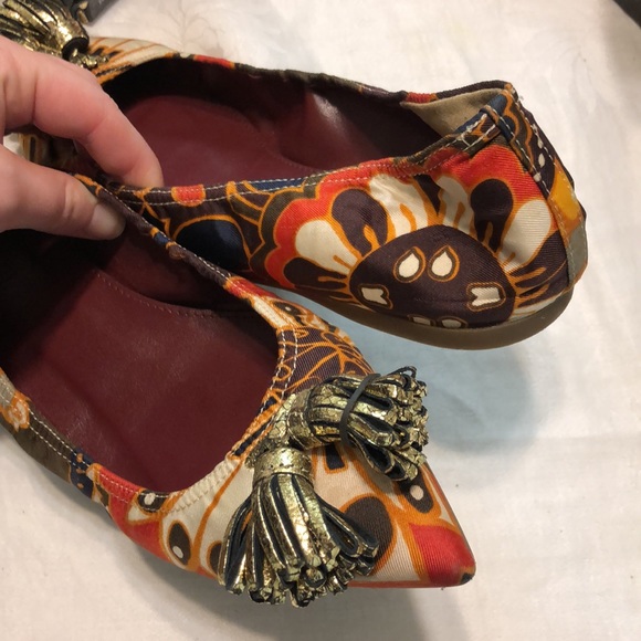 J. Crew Lottie Tassel Flats size 7 - Picture 7 of 10